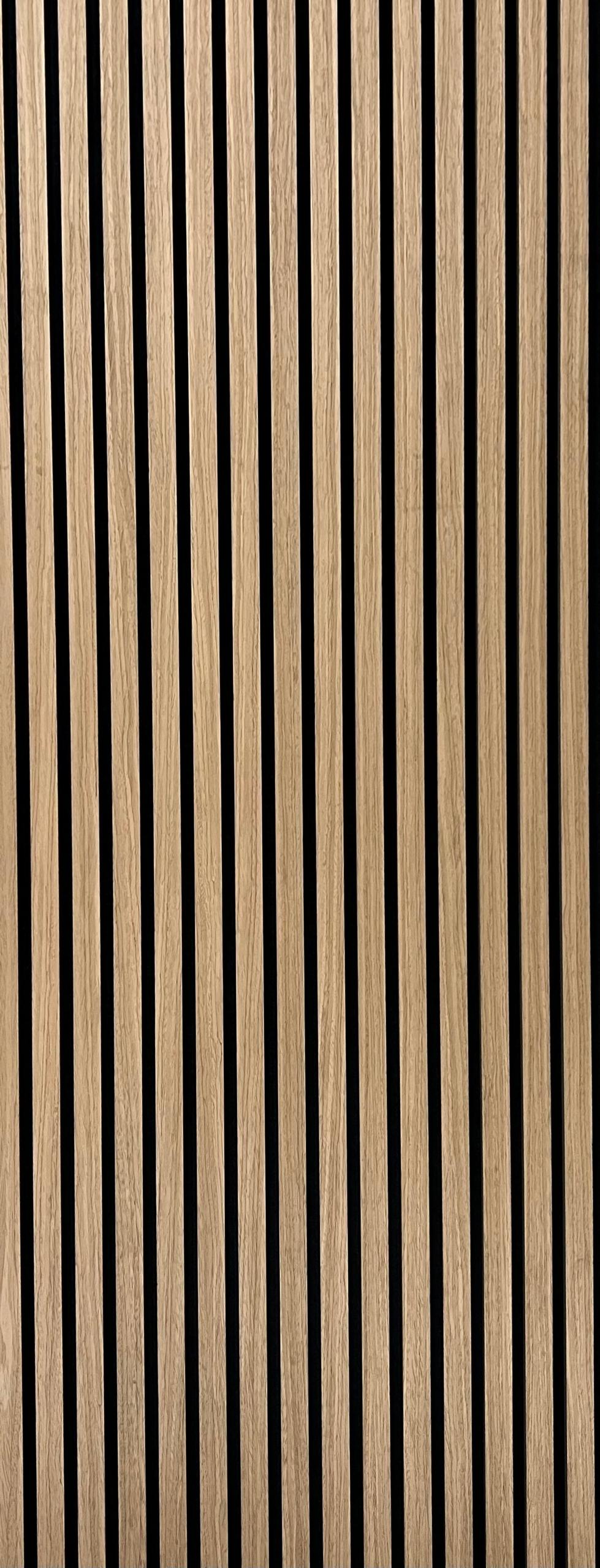 Teak Acoustic Wall Panel 2' x 9' $199/ Panel NO TAX