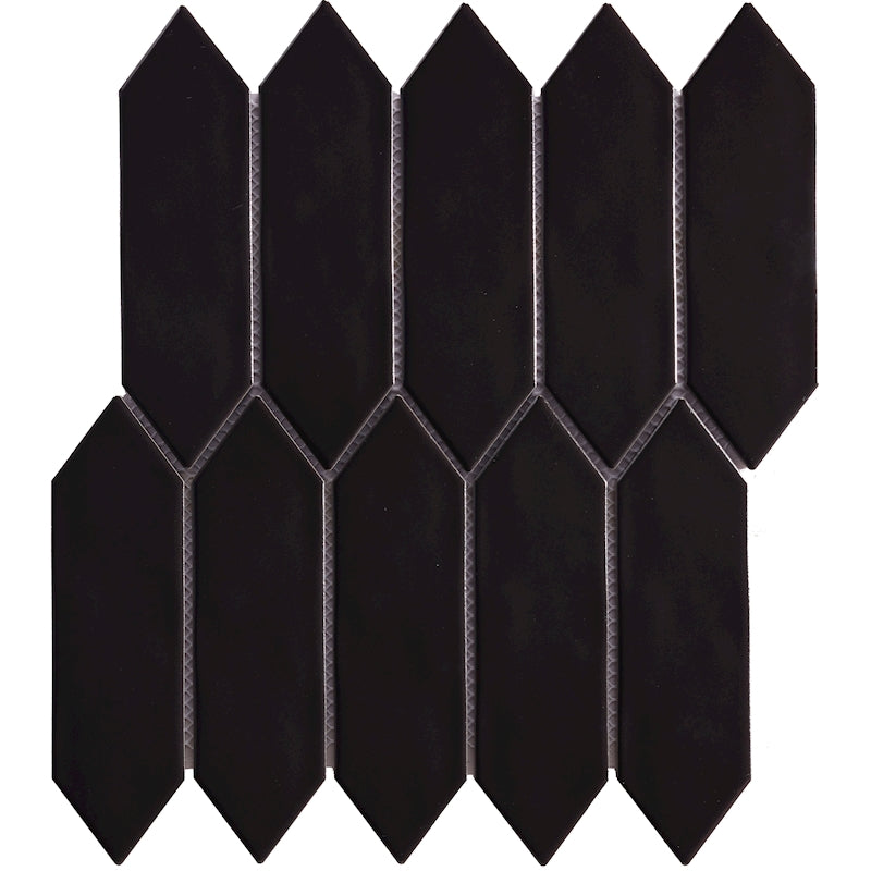 Mondial Black Matte Picket  $12.99/sqf 10.20sqf/box