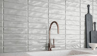 3" x 12" Marlow Smoke Glossy Tile Wall Tile $4.99/sf 10.66 sf/box